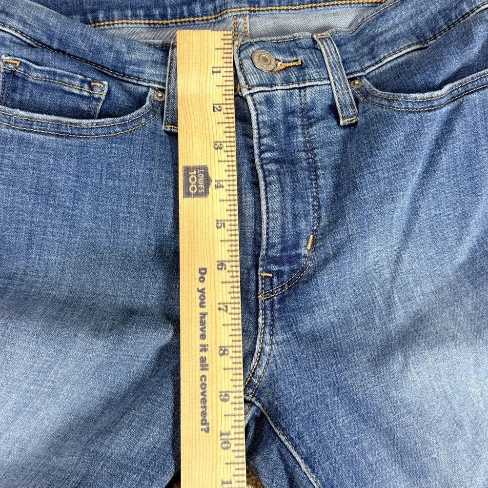 Levi's‎ 314 Shaping Straight Women's Jeans W29 L32 Blue Mid Rise Stretch Denim